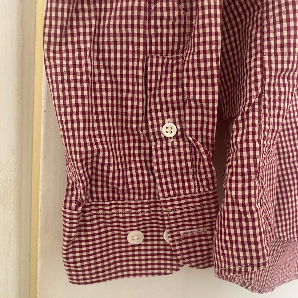 Faconnable Gingham Button Down - image 4